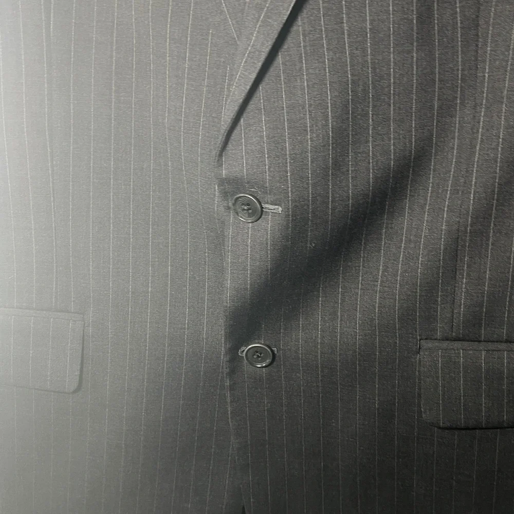 Brooks Brothers 1818 Madison Men pinstripe 100% Wool Blazer Sport Coat Jacket 42